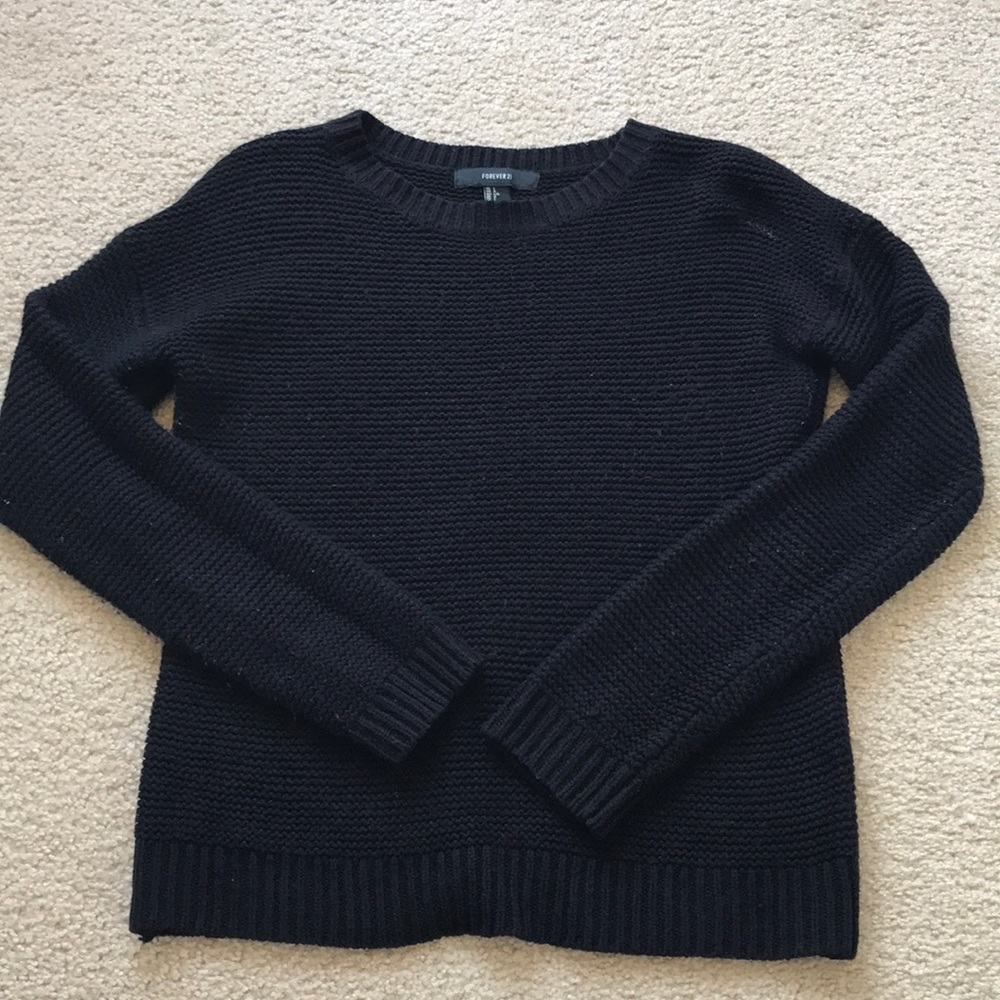 Black sweater